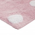 Ковер Polka Dots розовый-белый 120*160 Lorena Canals