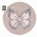 Ковер бабочка винтажный бежевый 160D Lorena Canals