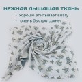Плед для новорожденного Динозавры (100/130) от LILLALAND
