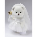 Lina Медведь белый Невеста Астронавта в платье  M (±30 см) от TeddyTales