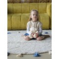 Хлопковый ковер Lillaland COLORFUL WHITE BLUE D140 от LILLALAND