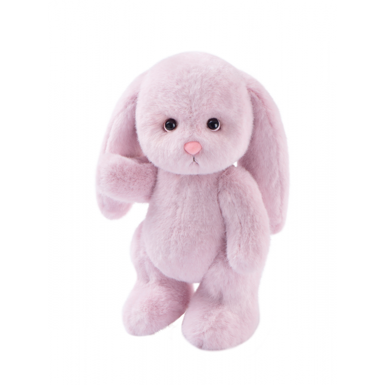 Lina Кролик S (±20 см) висячие уши розовый цвет от TeddyTales Lina Кролик S (±20 см) висячие уши розовый цвет от TeddyTales