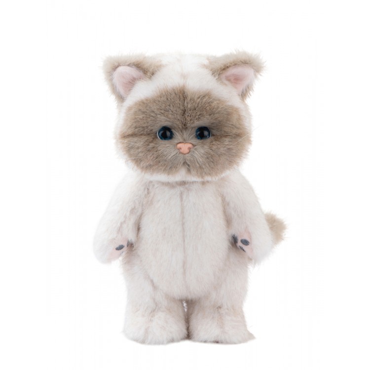 Lina Кошка Сиамская белая S (±20 см) от TeddyTales