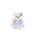 Lina Медведь Незабудка пудинговый цвет с костюмом XS (±15 см) от TeddyTales Lina Медведь Незабудка пудинговый цвет с костюмом XS (±15 см) от TeddyTales