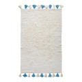 Хлопковый ковер Lillaland COLORFUL WHITE BLUE 120*180 от LILLALAND