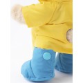 Жёлтый комплект с дождевиком и синими туфлями XS от TeddyTales Жёлтый комплект с дождевиком и синими туфлями XS от TeddyTales