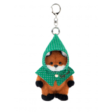 Lina Лиса XXS (±12 см) с зелёным плащом-брелоком