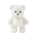 Lina Медведь (длинная шерсть) M (±20 см) белый цвет от TeddyTales