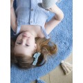 Хлопковый ковер Lillaland COLORFUL BLUE D140 от LILLALAND