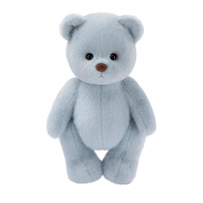 Lina Медведь (короткая шерсть) M (±30 см) серо-голубой цвет