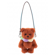 Lina Медведь Карманная серия Радужный цветочный медведь XS (±15 см) каштановый цвет