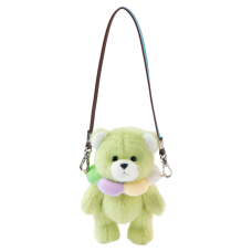 Lina Медведь Карманная серия Радужный цветочный медведь XS (±15 см) зелёный цвет