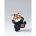 Lina Красная панда длинношёрстная XS (±15 см) красно-коричневый цвет от TeddyTales Lina Красная панда длинношёрстная XS (±15 см) красно-коричневый цвет от TeddyTales