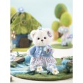 Lina Медведь Незабудка пудинговый цвет с костюмом M (±30 см) от TeddyTales Lina Медведь Незабудка пудинговый цвет с костюмом M (±30 см) от TeddyTales