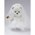 Lina Медведь белый Невеста Астронавта в платье  M (±30 см) от TeddyTales
