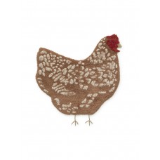 Хлопковый ковер Курочка 110*100