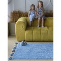 Хлопковый ковер Lillaland COLORFUL BLUE 120*180 от LILLALAND