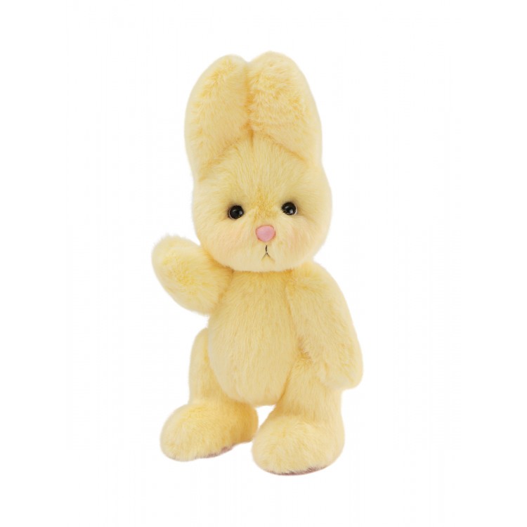 Lina Кролик S (±20 см) торчащие уши жёлтый цвет от TeddyTales Lina Кролик S (±20 см) торчащие уши жёлтый цвет от TeddyTales