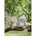 Lina Медведь молочный в костюмчике Акула брелок XS (±15 см) от TeddyTales Lina Медведь молочный в костюмчике Акула брелок XS (±15 см) от TeddyTales