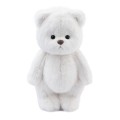 Lina Медведь (длинная шерсть) M (±30 см)  белый цвет от TeddyTales