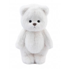 Lina Медведь (длинная шерсть) M (±30 см)  белый цвет