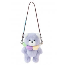 Lina Медведь Карманная серия Радужный цветочный медведь XS (±15 см) фиолетовый цвет