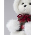 Lina Медведь белый в Плаще с бантом брелок XS (±15 см) от TeddyTales Lina Медведь белый в Плаще с бантом брелок XS (±15 см) от TeddyTales