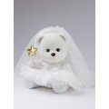 Lina Медведь белый Невеста Астронавта в платье  M (±30 см) от TeddyTales