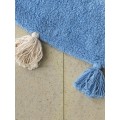 Хлопковый ковер Lillaland COLORFUL BLUE D140 от LILLALAND