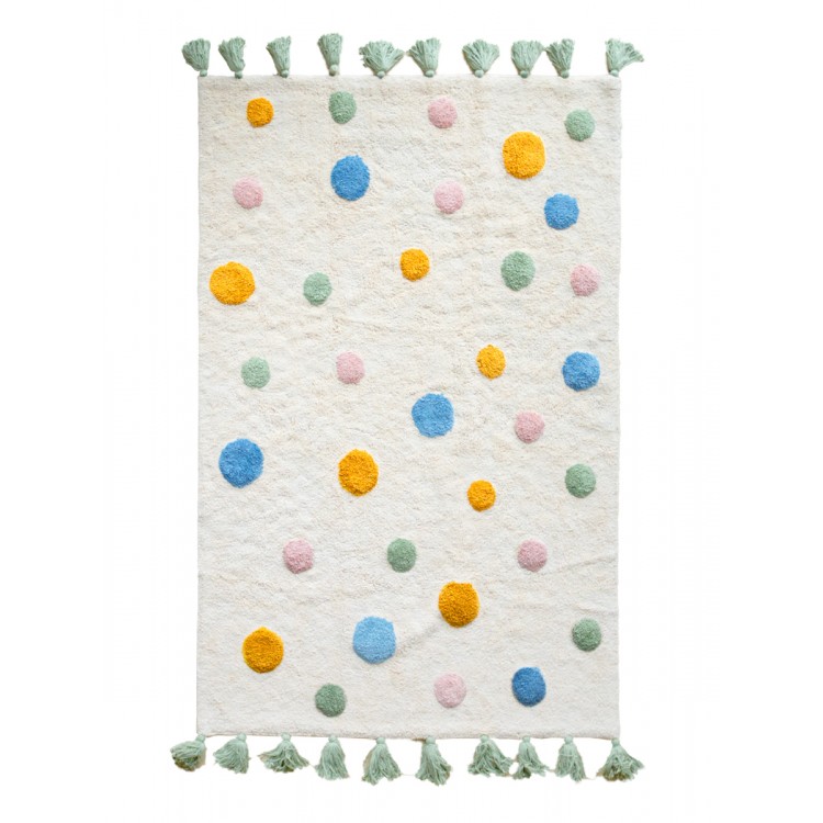 Хлопковый ковер Lillaland LOVELY DOTS 120*180 от LILLALAND