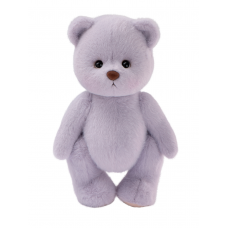 Lina Медведь (короткая шерсть) M (±30 см) серо-фиолетовый цвет