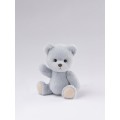 Lina Медведь (короткая шерсть) S (±20 см) серо-голубой цвет от TeddyTales Lina Медведь (короткая шерсть) S (±20 см) серо-голубой цвет от TeddyTales