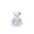 Lina Медведь Незабудка пудинговый цвет с костюмом XS (±15 см) от TeddyTales Lina Медведь Незабудка пудинговый цвет с костюмом XS (±15 см) от TeddyTales