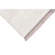 Шерстяной стираемый ковер Steppe - Sheep White 200*300