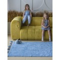 Хлопковый ковер Lillaland COLORFUL BLUE 120*180 от LILLALAND
