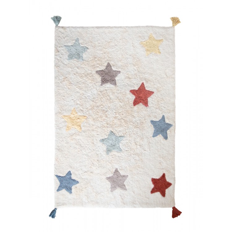 Хлопковый ковер Lillaland VINTAGE STARS 60*90 от LILLALAND