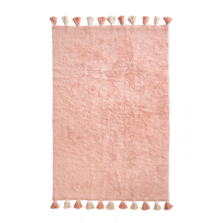 Хлопковый ковер Lillaland COLORFUL PINK 120*180 от LILLALAND
