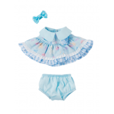 Синий комплект с орхидеей S