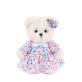 Lina Медведь Незабудка пудинговый цвет с костюмом XS (±15 см) от TeddyTales Lina Медведь Незабудка пудинговый цвет с костюмом XS (±15 см) от TeddyTales
