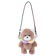 Lina Медведь Карманная серия Радужный цветочный медведь XS (±15 см) коричневый цвет