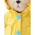Жёлтый комплект с дождевиком и синими туфлями XS от TeddyTales Жёлтый комплект с дождевиком и синими туфлями XS от TeddyTales