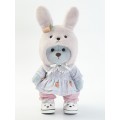 Розовый комплект с морковкой M (с кроличьей шапкой, без обуви) от TeddyTales Розовый комплект с морковкой M (с кроличьей шапкой, без обуви) от TeddyTales