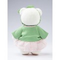 Lina Медведь Счастье белый с зеленым топиком и розовой юбочкой M (±30 см) от TeddyTales Lina Медведь Счастье белый с зеленым топиком и розовой юбочкой M (±30 см) от TeddyTales