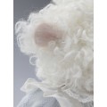 Lina Щенок Бишон белый S (±20 см) Маршмелоу в наряде для чаепития от TeddyTales