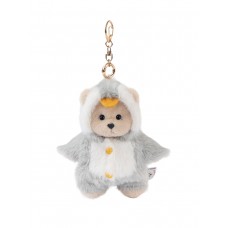 Lina Медведь молочный в костюмчике Пингвин брелок XS (±15 см)