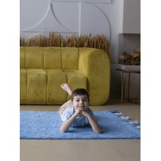 Хлопковый ковер Lillaland COLORFUL BLUE 120*180