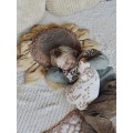 Круглая интерьерная подушка Подсолнух 90*90 от Lorena Canals