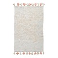 Хлопковый ковер Lillaland COLORFUL WHITE PINK 120*180 от LILLALAND