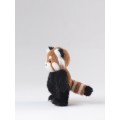 Lina Красная панда длинношёрстная XS (±15 см) красно-коричневый цвет от TeddyTales Lina Красная панда длинношёрстная XS (±15 см) красно-коричневый цвет от TeddyTales