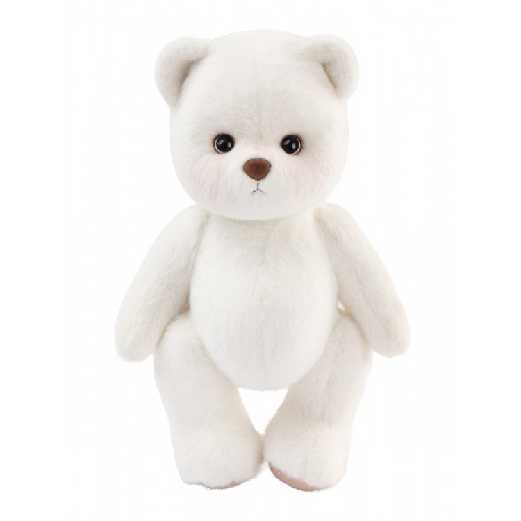 Lina Медведь (короткая шерсть) M (±30 см) белый цвет от TeddyTales Lina Медведь (короткая шерсть) M (±30 см) белый цвет от TeddyTales